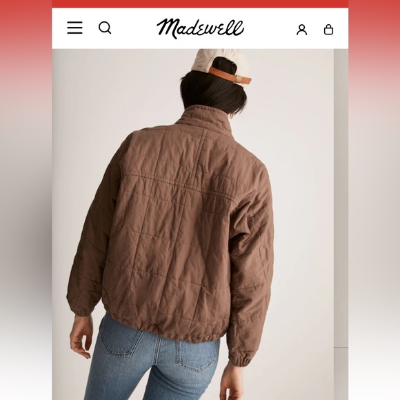 Madewell Bremen Bomber Jacket - Picture 3 of 6